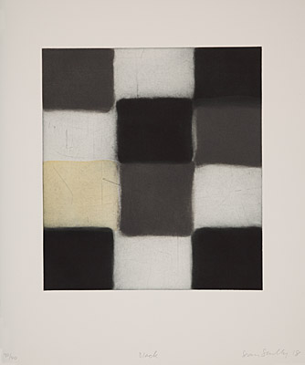 Sean Scully, "Black", Scully SS3343