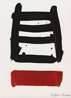 Pierre Soulages, "Lithographie 40", Encrevé/Miessner Kat. Nr. 89