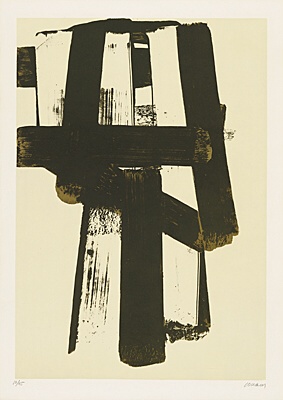 Pierre Soulages, "Lithographie No. 31", Encrevé/Miessner Kat. Nr. 79