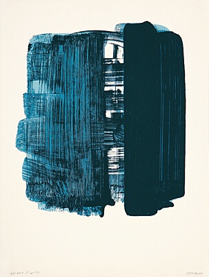 Pierre Soulages, "Lithographie No. 33",Encrevé/Miessner Kat. Nr. 82