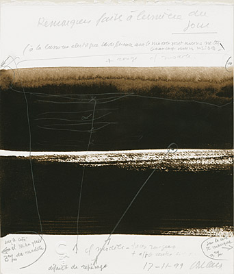 Pierre Soulages, "Sérigraphie No. 23", Encrevé/Miessner Kat. Nr. 115