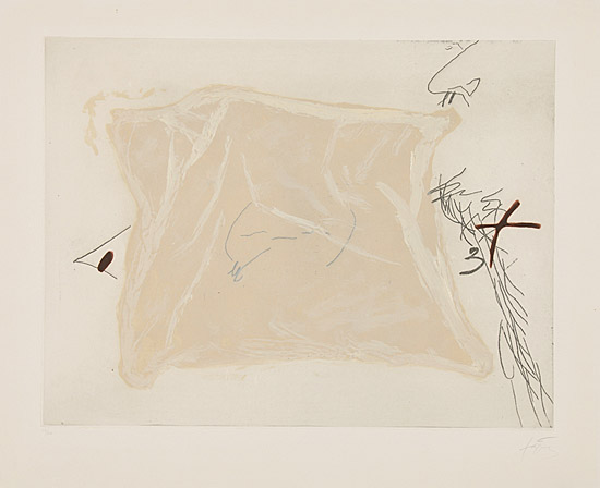 Antoni Tàpies, "Mouchoir", Galfetti 0251