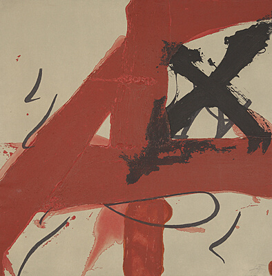 Antoni Tàpies, "A 4", Galfetti/Homs 1016