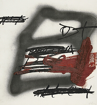 Antoni Tàpies, "Forma ombrejada", Galfetti/Homs 1122