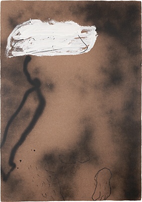 Antoni Tàpies, "Tors sobre fons negre", Agustí 5815