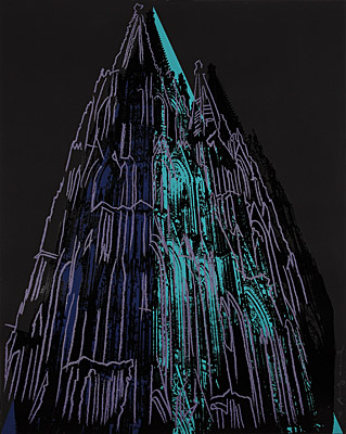 Andy Warhol, "Cologne Cathedral", Feldman/Schellmann II.362