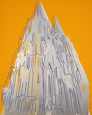 Andy Warhol, "Cologne Cathedral", Feldman/Schellmann II.363