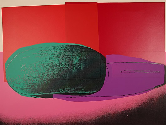 Andy Warhol, "Space fruit: Still lifes", Feldman/Schellmann II.198 - 203