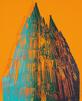 Andy Warhol, "Cologne Cathedral",Feldmann/Schellmann IIB.361-364