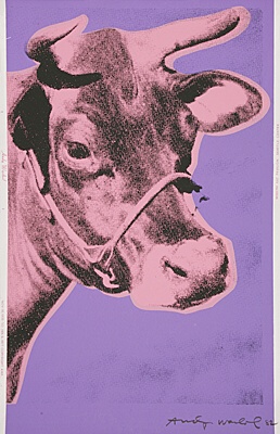 Andy Warhol, "Cow",Feldmann/Schellmann II.12 A