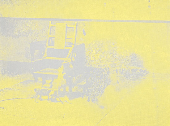 Andy Warhol, "Electric Chair",Feldman/Schellmann II.74