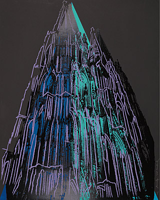 Andy Warhol, "Cologne Cathedral", Feldman/Schellmann II.362