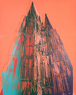 Andy Warhol, "Cologne Cathedral" (Kölner Dom), Feldman/Schellmann II.361