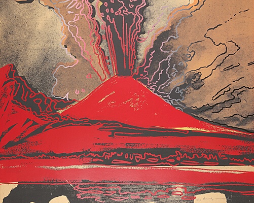 Andy Warhol, "Vesuvius",Feldman/Schellmann II.365