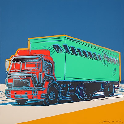 Andy Warhol, "Truck 1985", Feldman/Schellmann II.367 - 370
