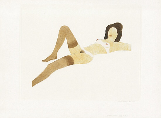 Tom Wesselmann, "Embossed Nude # 1",Inv. Nr. P655.2
